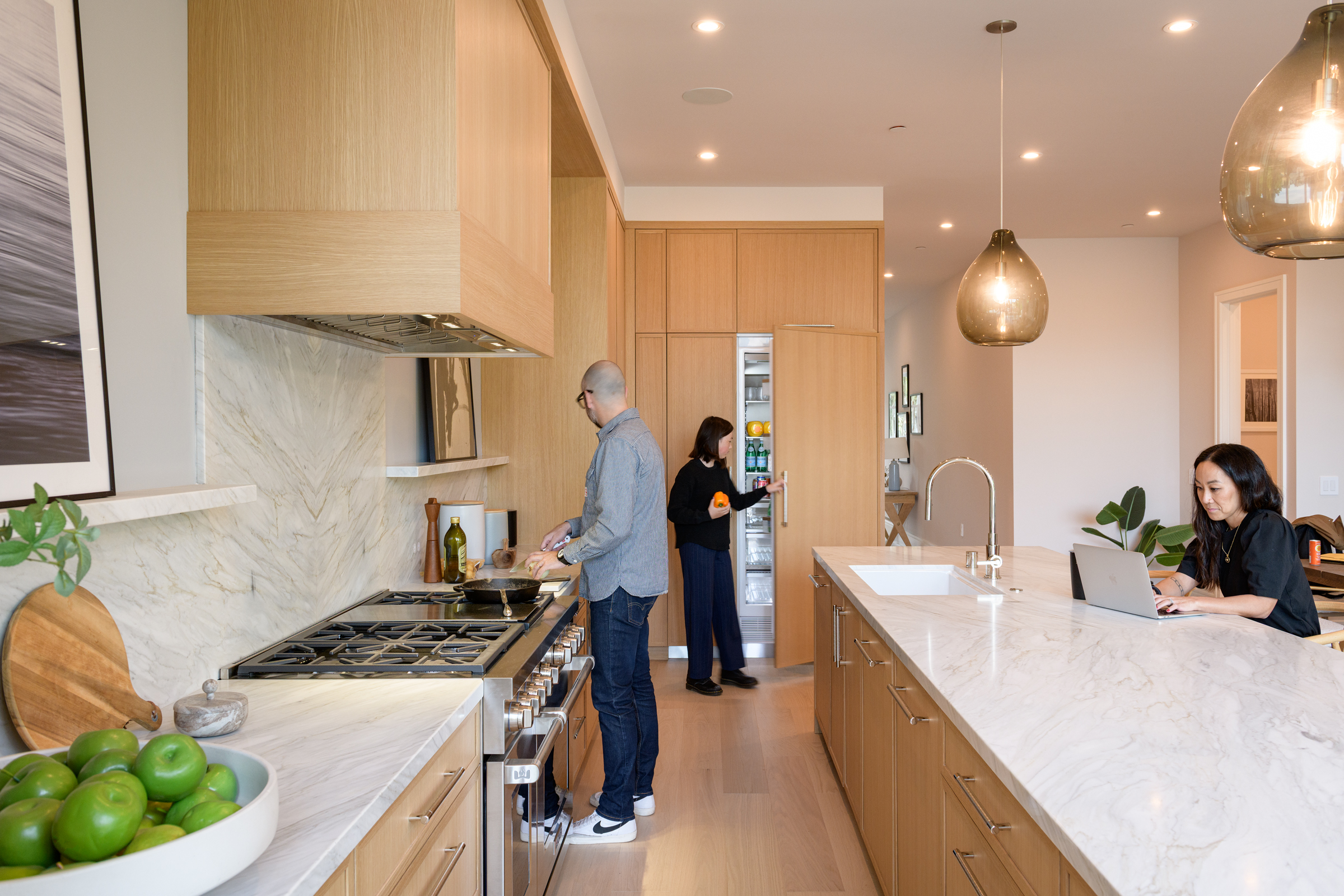 Rift White Oak Kitchen