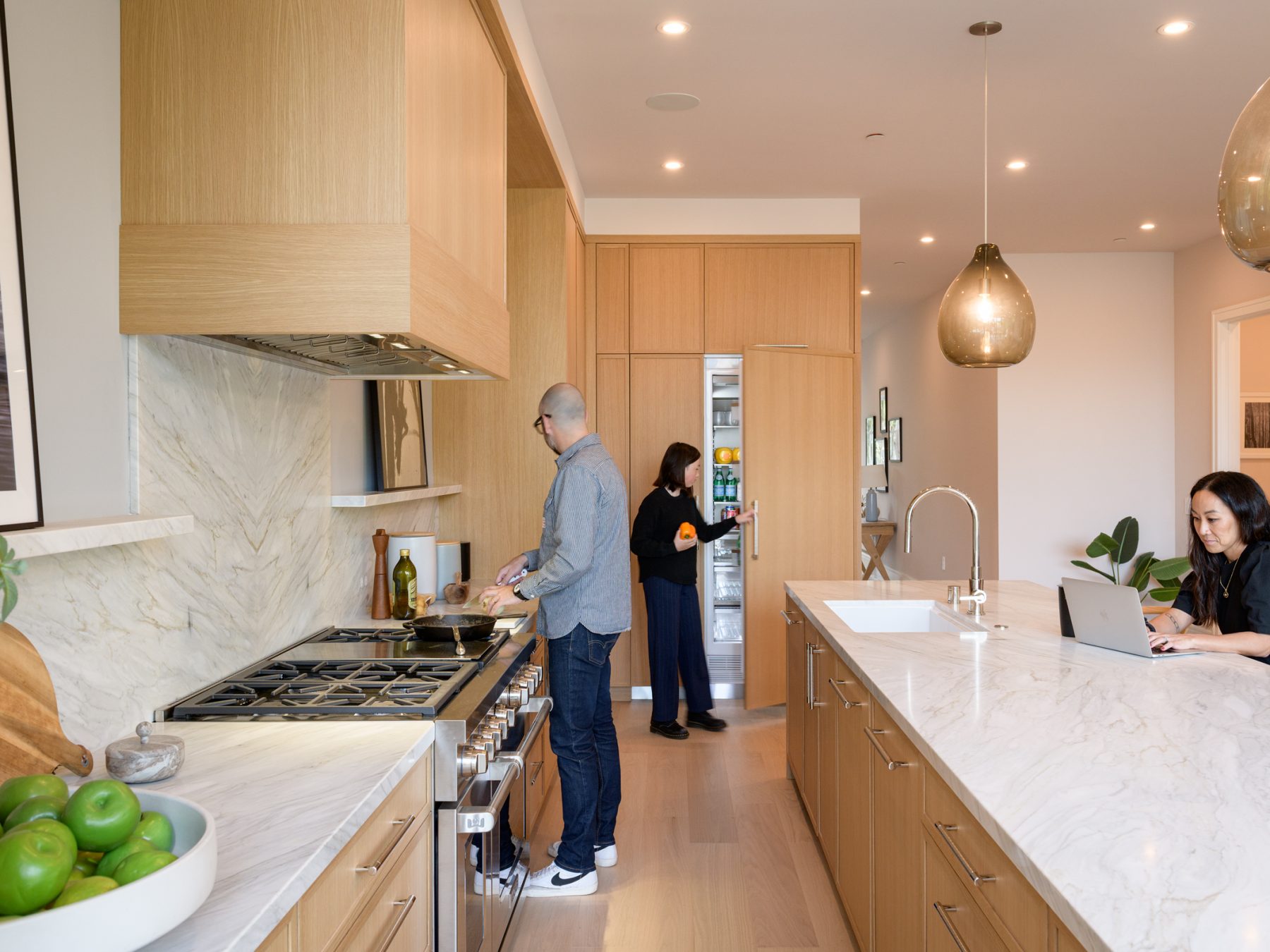 Rift White Oak Kitchen