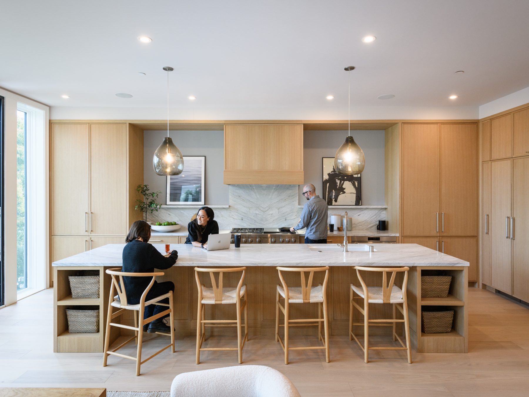 Rift White Oak Kitchen