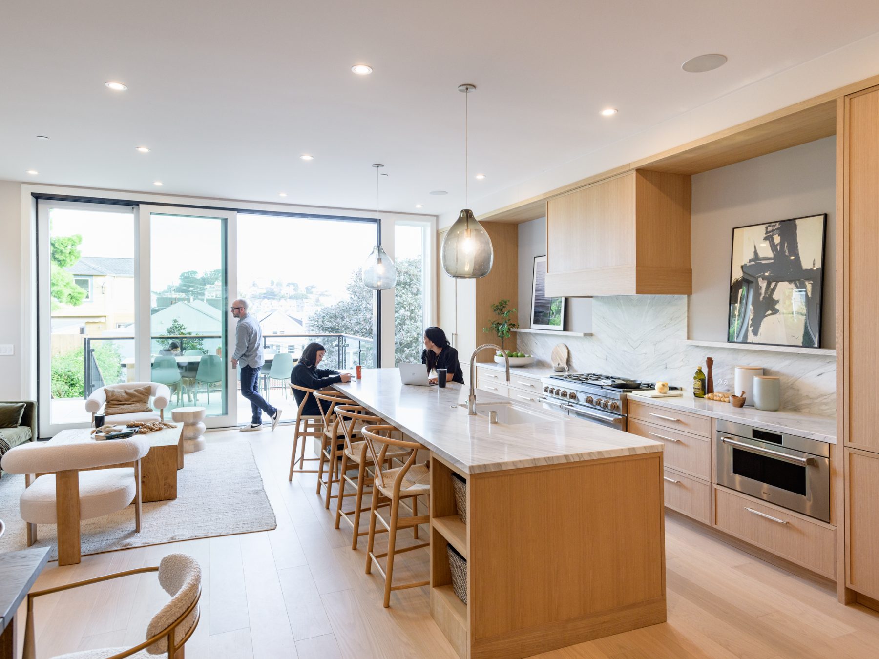 Rift White Oak Kitchen